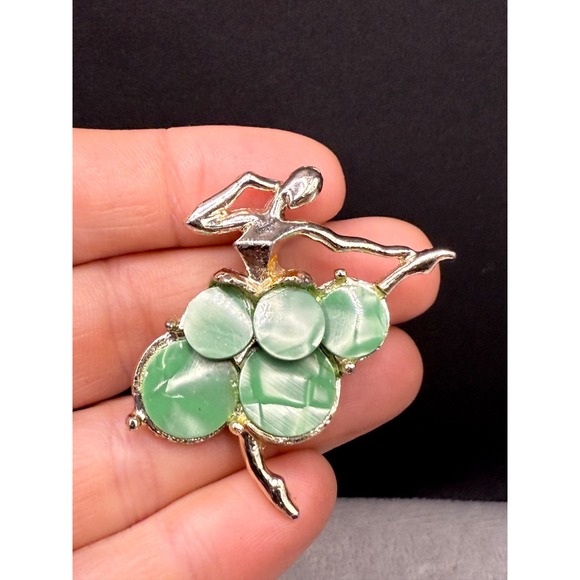 Vintage Brooch‎ Lot Golf Dance Cameo Gold Tone Stick Pin - Picture 16 of 16